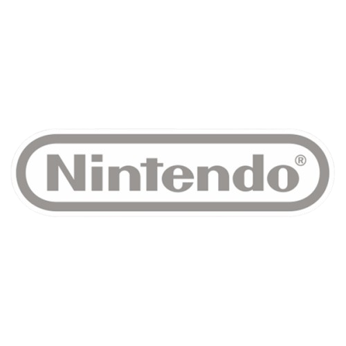 Logo Nintendo gris – Reparación profesional Nintendo Switch y Joy-Con en GameSystems Leganés